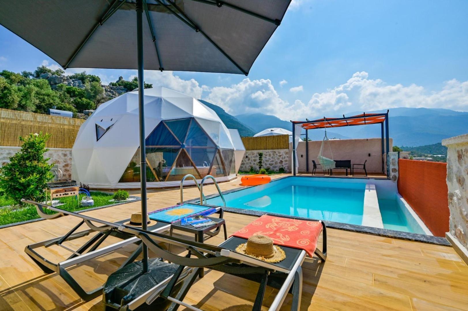 Kalkan Dome Suites & Deluxe Hotel Kas Exterior foto